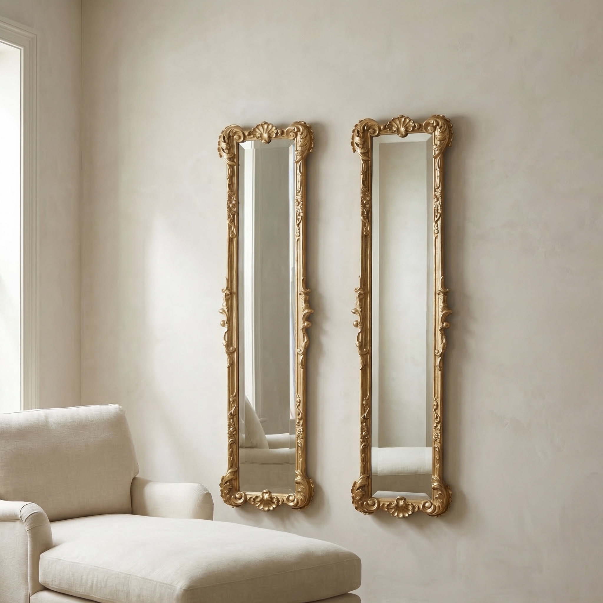 Helena 2 Piece Panel Mirror Set